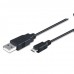 Кабель Usb 2.0 - Miсro-USB 5 pin 180 см 1 феррит черный