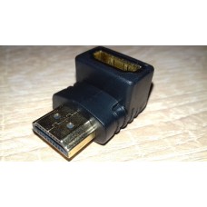Переходник Hdmi 90 градусов папа-мама