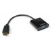 Конвертер Hdmi папа на Vga мама 30 см с аудио