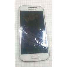 Дисплейный модуль Samsung i9190/i9192/i9195 Galaxy S4 mini в рамке белый