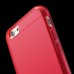 Силиконовый кейс для iPhone 6 6S красный чехол