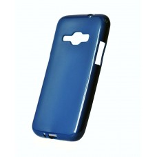 Чехол-накладка для Samsung J120 синяя