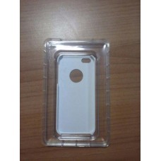 Накладка RGBMix белая/silver IPhone 5/5s