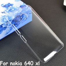 Чехол накладка Nokia Lumia 640 XL прозрачная панель бампер