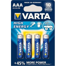 Батарейка Varta Energy AAA Bli 4 ALKAliNE LR3 щелочная