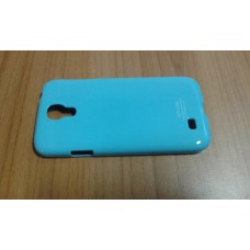 Накладка Samsung Galaxy S IV i9500 голубая