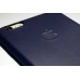 Чехол-накладка кожаная для iPhone 6/ 6S синяя