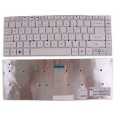 Клавиатура для ноутбуков Gateway NV47H белая UA/RU/US