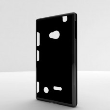 Накладка на заднюю крышку Nokia Lumia 720 черная