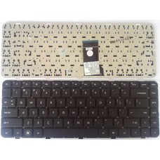 Клавиатура для ноутбуков HP Pavilion dm4-1000, dv5-2000 черная с черной рамкой, под подсветку RU/US