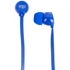 Наушники Ergo VT-901 синие плоский провод
