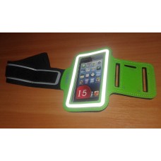 Чехол на бицепс 4 дюйма для iPhone 4 5 зеленый для спорта