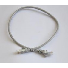 Патч-корд RJ-45 кабель для интернета Cat.5e UTP длина 0.5м. серый