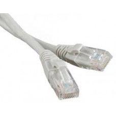 Патч-корд UTP. RJ45. Cat.5e. длина 10м. серый