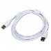 Кабель Usb 2.0 AM / AM male to male длина 1,8 метра белый  пакет
