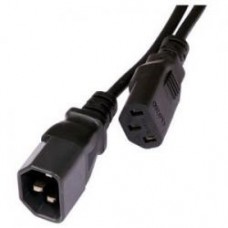 Силовой кабель-удлинитель PC-monitor 0,75мм IEC C13-C14, длина 1,8 метр