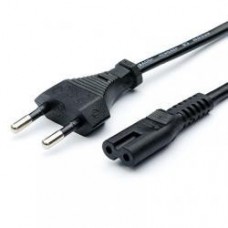 Кабель питания 2-контактный (mark 0.5mm on cable) CEE 7/16 - IEC C7, 2 pin, длина 1,8 метр