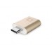 Миниадаптер с Usb на Usb-C Gold Nonda