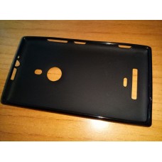Чехол бампер на заднюю крышку Nokia Lumia 925 черный