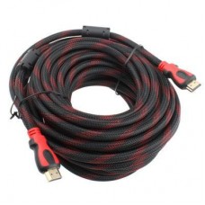 Hdmi кабель 3 метра версия 1.4 для 3D в оплетке черно красной