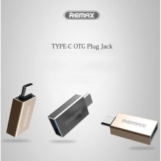 Переходник OTG - Remax RA-OTG1 с Type-c папы на USB мама