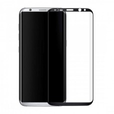 Защитное стекло 3D Samsung S8 G950 полного покрытия черное