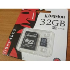 Карта памяти MicroSD 32 GB Kingston реальная ёмкость