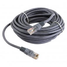Провод 3 метра витая пара обжатый RJ-45 черный серый Ютп кабель Ritar