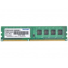 Планка оперативной памяти 4 GB DDR3-1600 Patriot PSD34G16002