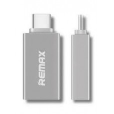 Переходник юсб Remax отг RA-OTG1 Type C-USB 3.0 silver