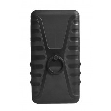 Накладка для больших телефонов универсальная силикон и пластик 5.5 - 6 Xxxl черная