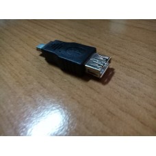 Переходник гнездо Usb A - папа штекер mini Usb 5pin