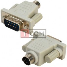Переходник гнездо DB 9pin- штекер mini din 6pin