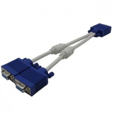 Y-кабель разветвитель двойник Splitter VGA раздвоитель