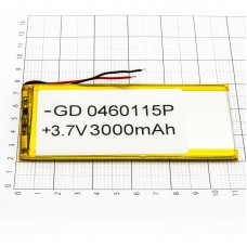 Универсальный аккумулятор Polymer battery 60*12*04 мм 3500mAh
