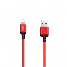 Кабель Usb - Hoco X14 Times Speed iPhone 6 7 8 X 1m красный