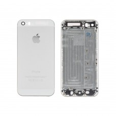 Корпус полный крышка + рамка iPhone 5S Silver HC