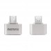 Переходник Otg Remax MicroUSB - usb RA-OTG Silver (серебристый)