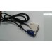 Кабель VGA-DVI-I 24+5 пин 1.5 метра черный