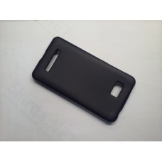 Чехол накладка HTC Desire 400 черный матовый