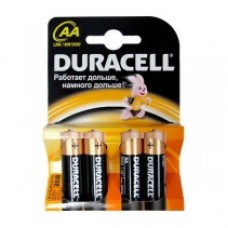 Батарейка Duracell формата AA LR06 4 штуки