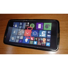 Чехол-накладка Nokia 640 XL Microsoft черная. белая. красная