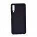 Чехол накладка Soft Case Samsung A50 2019 a505 бампер чёрный с ворсом