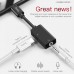 Переходник 2-в-1 Type-C - Audio 3.5 + Tуpe-C питание Hoco LS19