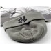 Шапка New York Yankees Серая с Черным Лого