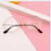 Имиджевые очки круглые с прозрачными стеклами - Серебряные
