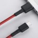 Кабель дата и зарядный Xiaomi Mi оригинал Type-C Braided SJV4110GL в оплётке красный