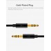 Кабель ZMI AUX Audio braided cable 1m черный (AL103)
