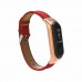Ремешок Gasta Leather for Xiaomi Mi Band 3 color Red