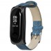 Ремешок Gasta Jeans Blue for Xiaomi Mi Band 3 and Mi Band 4 color Black